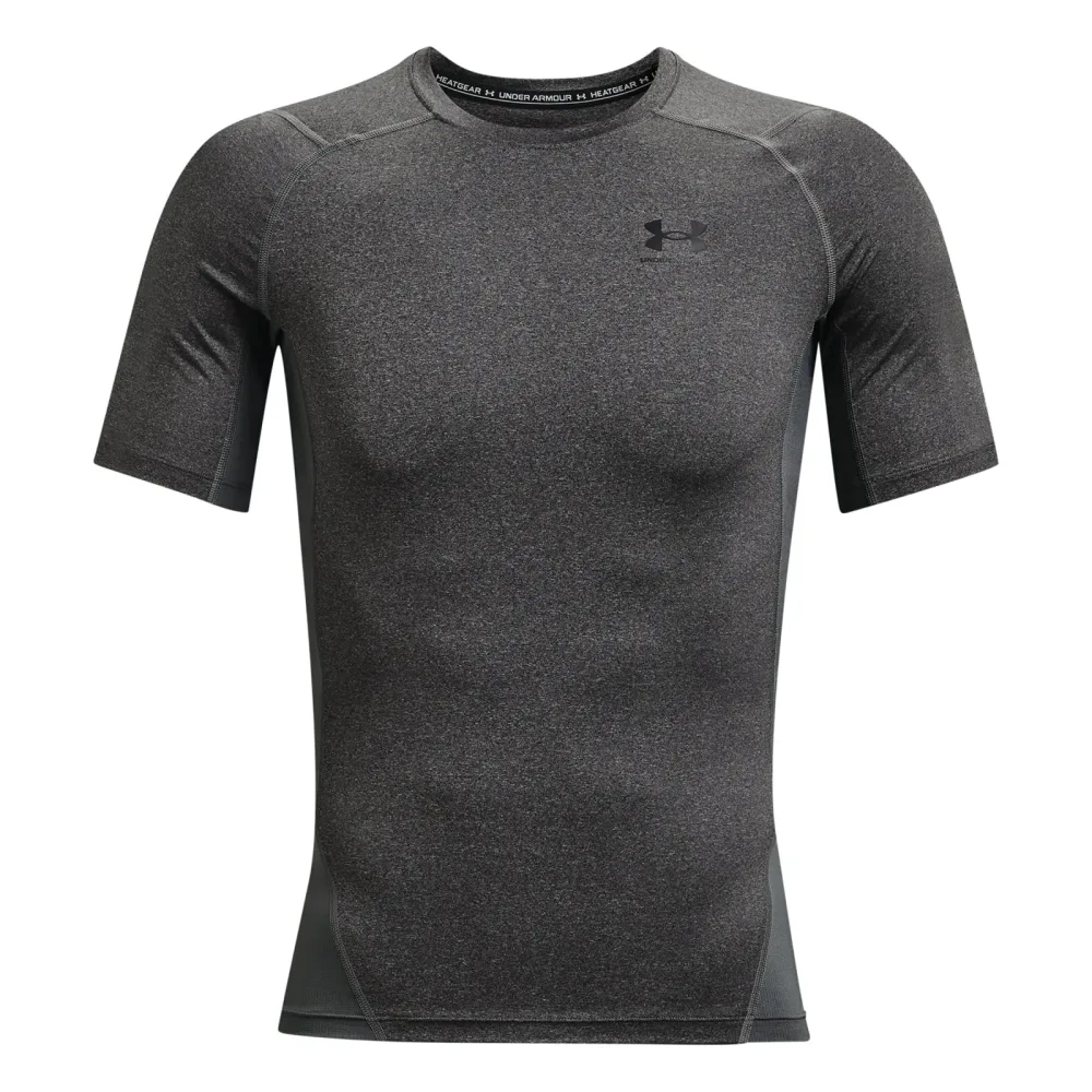 UNDER ARMOUR Herren Fitnessshirt HeatGear® Armour grau | L