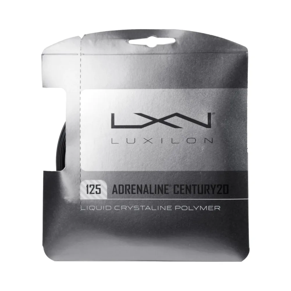 Luxilon Adrenaline Century20 Saitenset 12,2m (Special Edition) - Schwarz