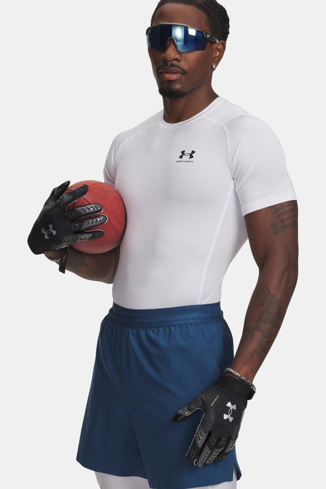 Under Armour Compression T-Shirt - White XL Herren