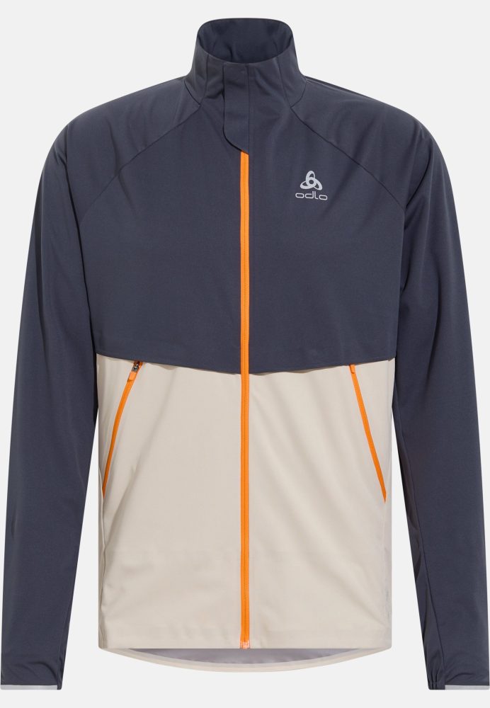 Odlo Zeroweight Pro Warm Laufjacke für Herren - Running - beige, S