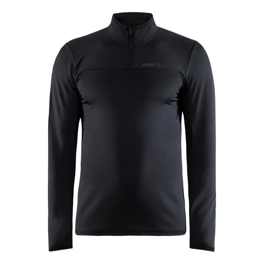 Craft Core Gain Midlayer Laufshirt Herren - Schwarz