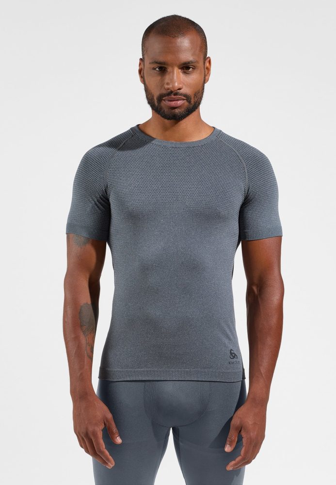 Odlo Performance Light Base Layer T-Shirt für Herren - Radsport, Running - grau, M