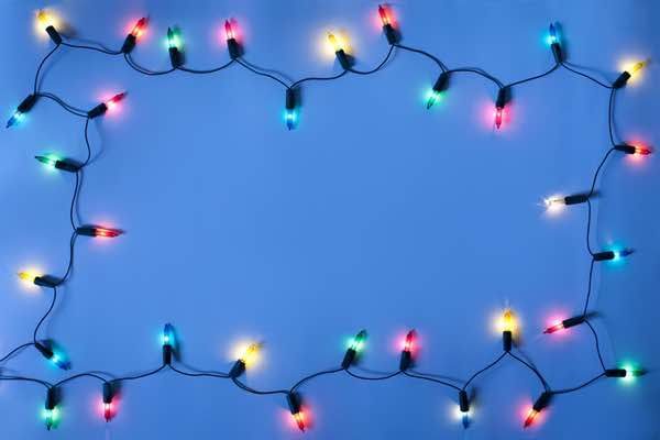 Weihnachtsbeleuchtung mit LEDs