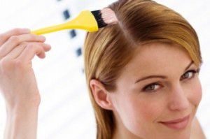 Haar-Colorationen Haarfärbemittel