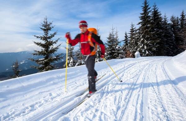 Langlaufski
