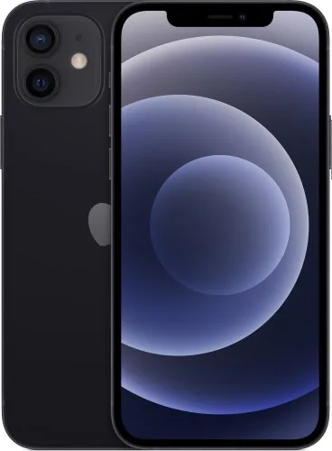 Apple iPhone 12 256GB Schwarz  - guter Zustand mit Ladekabel Lightning (Trade)