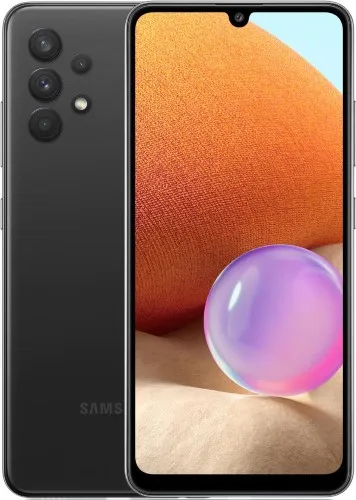 Samsung Galaxy A32 128GB Awesome Black  - guter Zustand mit Ladekabel (Trade)