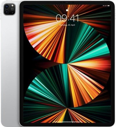 Apple iPad Pro 12.9 WiFi 2021 256GB Silber  - wie neu mit Ladekabel (Trade)