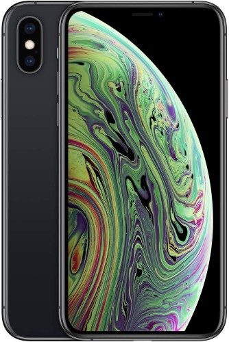 Apple iPhone Xs 256GB Space Grau  - guter Zustand mit Ladekabel Lightning (Trade)