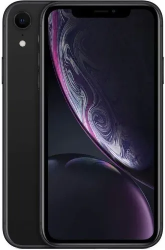 Apple iPhone Xr 256GB Schwarz  - akzeptabler Zustand mit Ladekabel Lightning (Trade)