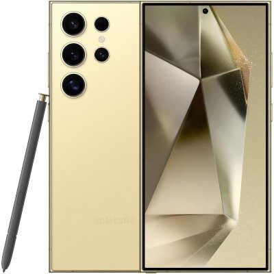 Samsung Galaxy S24 Ultra 512GB Titanium Yellow  - guter Zustand mit Ladekabel (Trade) und S Pen