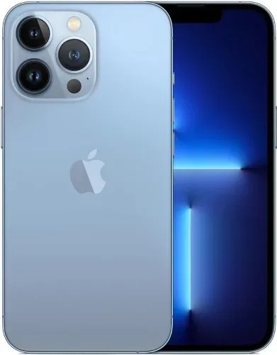 Apple iPhone 13 Pro 128GB Sierrablau  - wie neu mit OVP und Ladekabel Lightning (Trade)