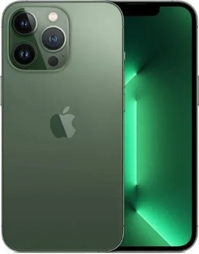 Apple iPhone 13 Pro 128GB Alpingrün  - wie neu mit OVP und Ladekabel Lightning (Trade)