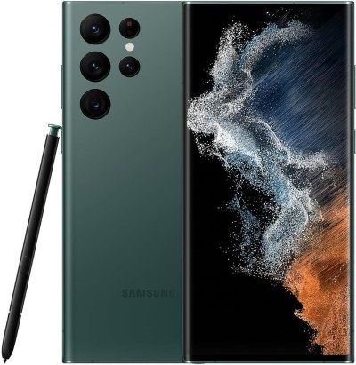 Samsung Galaxy S22 Ultra 256GB Grün  - sehr guter Zustand mit OVP und Ladekabel (Trade) und S Pen