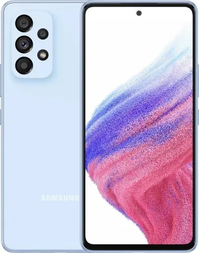 Samsung Galaxy A53 128GB Awesome Blue  - guter Zustand mit OVP und Ladekabel (Trade)