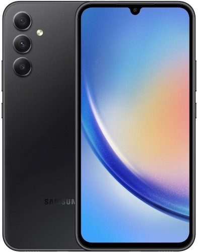 Samsung Galaxy A34 128GB Awesome Graphite  - wie neu mit OVP und Ladekabel (Trade)