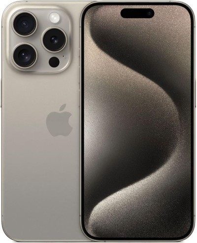 Apple iPhone 15 Pro 256GB Natural Titanium  - guter Zustand mit Ladekabel (Trade)