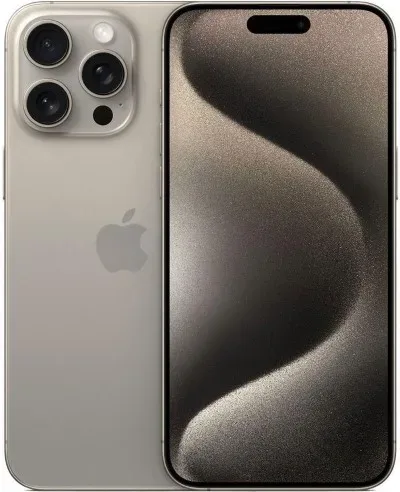 Apple iPhone 15 Pro Max, 256 GB, Natural Titanium, 6.7