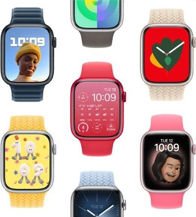 Apple Watch Series 9, Aluminium, 45mm, Cellular    - guter Zustand mit OVP und Magnetisches Ladekabel USB-C