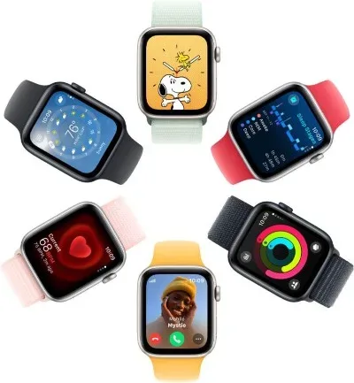 Apple - Smartwatch, AW SE 3GPS 40mmStarlight Aluminium Case with Starlight Sport Band - S/M, 40mm