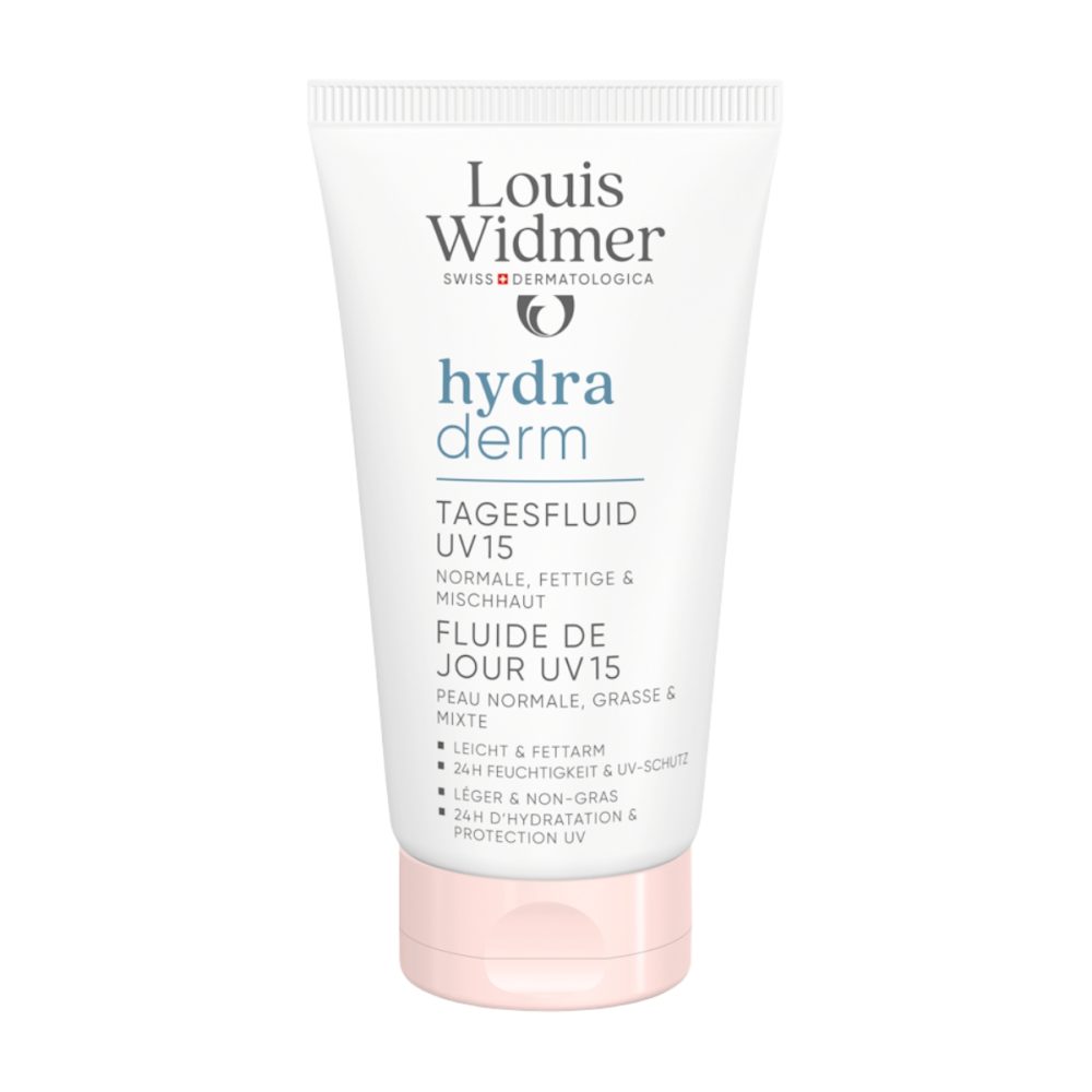 Louis Widmer - Tagesfluid UV15 unparfümiert, 50 ml