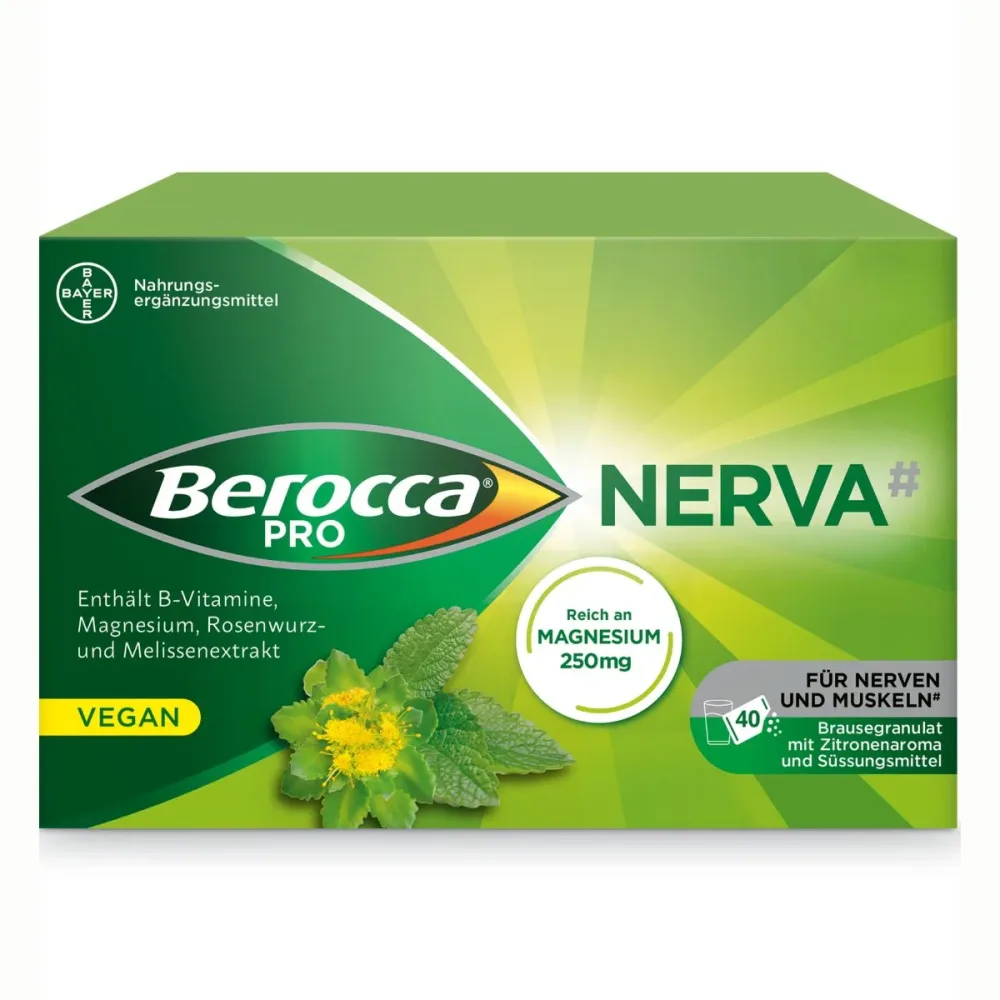 Berocca Pro Nerva Brausegranulat (40 Stk)