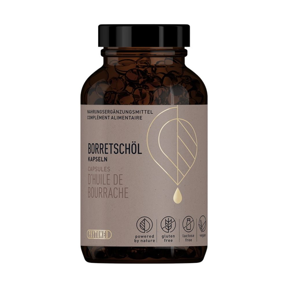 Phytomed Borretschöl Kapseln 500 mg 200 Stück