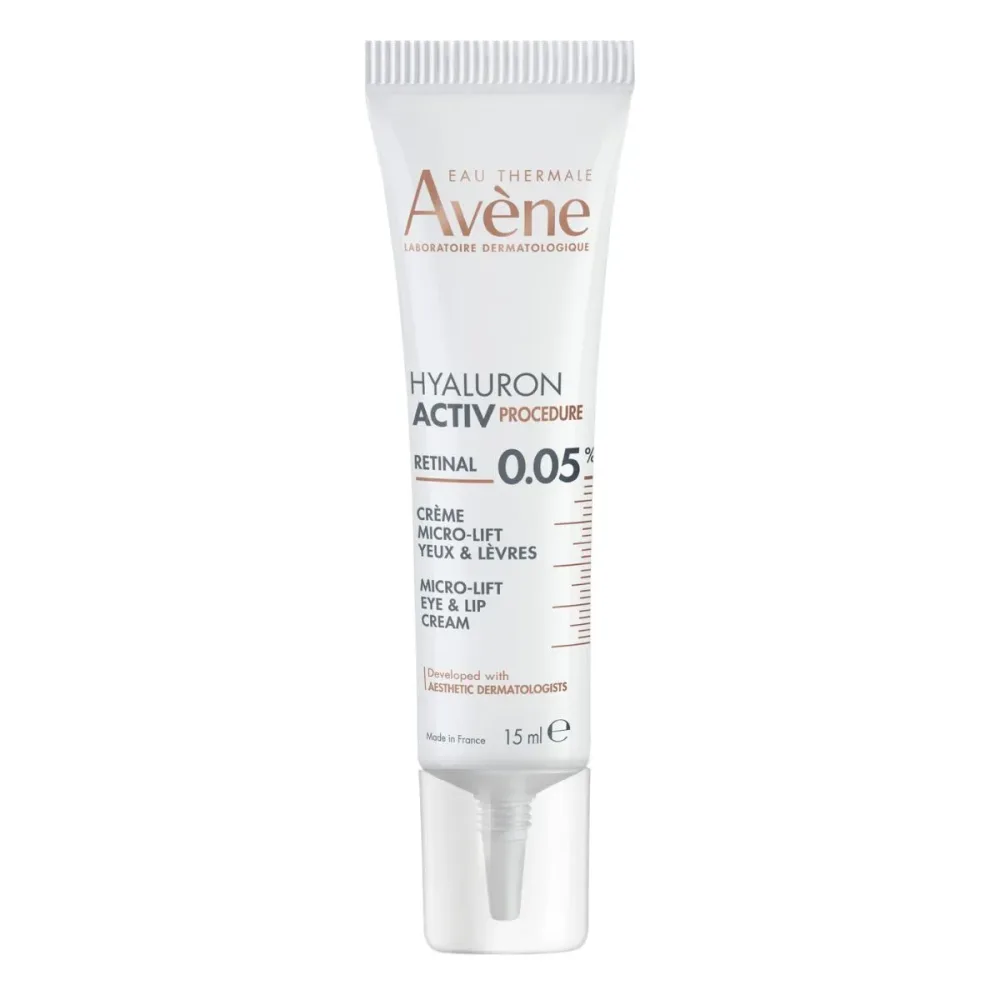 Avene - Hyaluron Activ Procedure Micro-Creme für Augen und Lippen, 15 ml