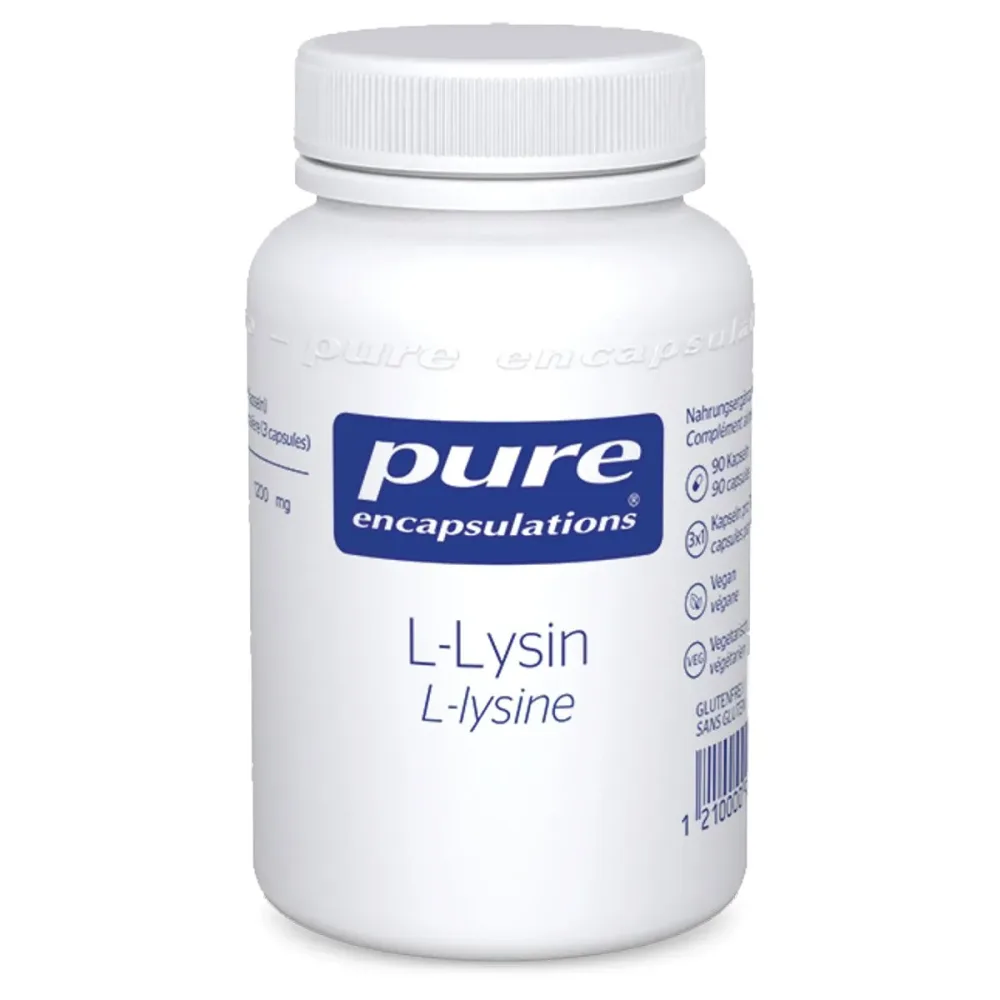Pure Encapsulations L-Lysin Kapseln (90 Stk)