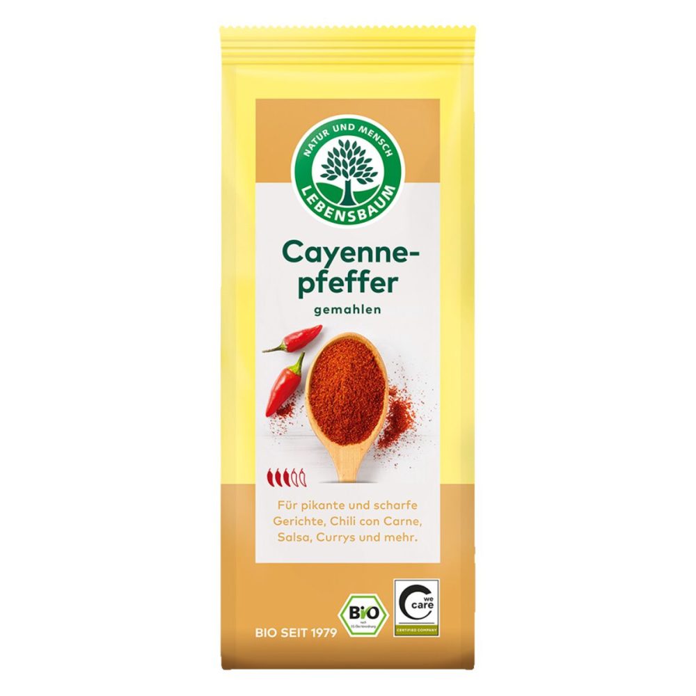 LEBENSBAUM Cayennepfeffer gemahlen Btl 50 g