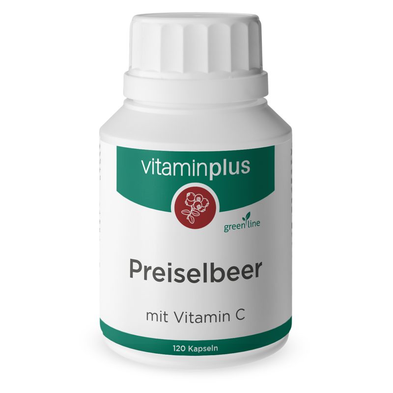 Vitaminplus Preiselbeerextrakt Kapseln 120 Stück