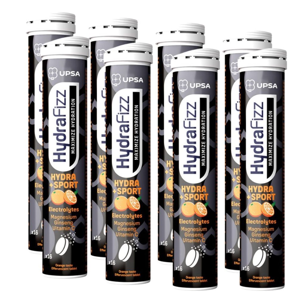 Hydrafizz Hydra + Sport Brausetabletten 8x 16 Stück