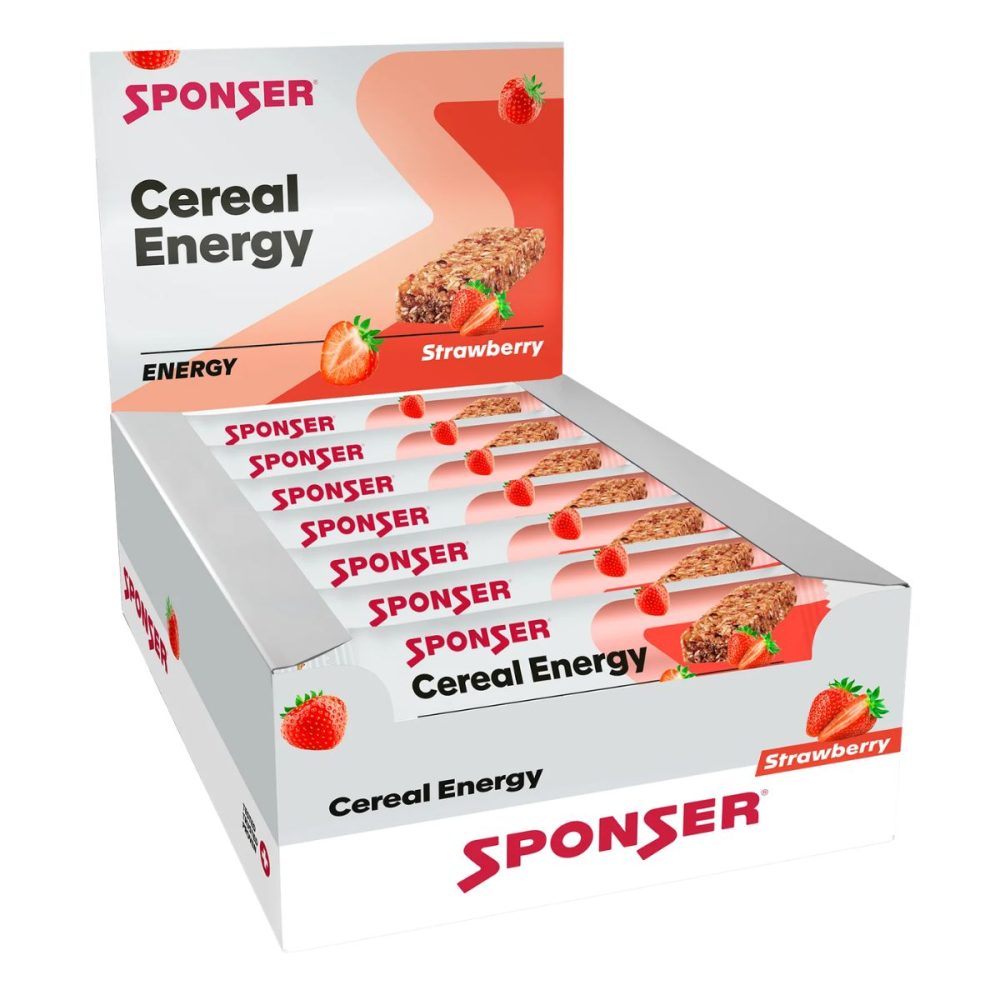SPONSER - Energy Riegel, Cereal Energy Bar Erbdeere 20x40g, 40g