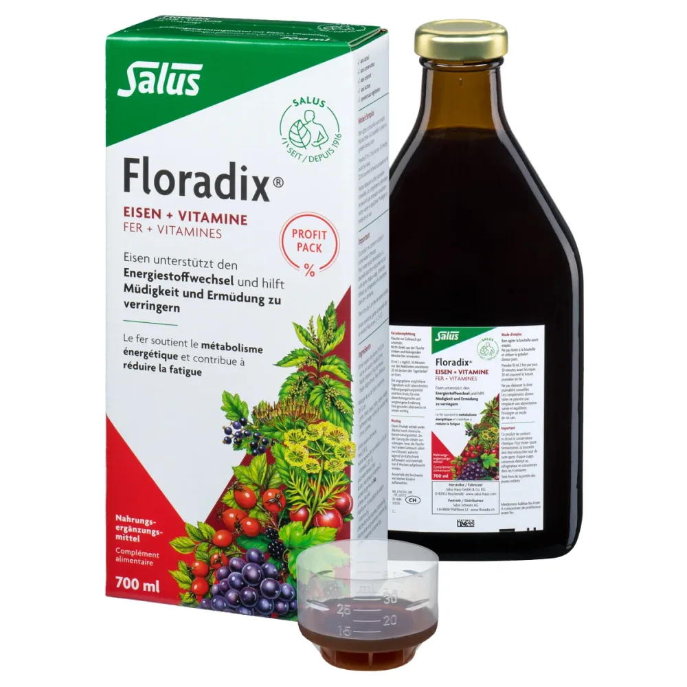 Floradix Eisen + Vitamine Profit Pack (700ml)