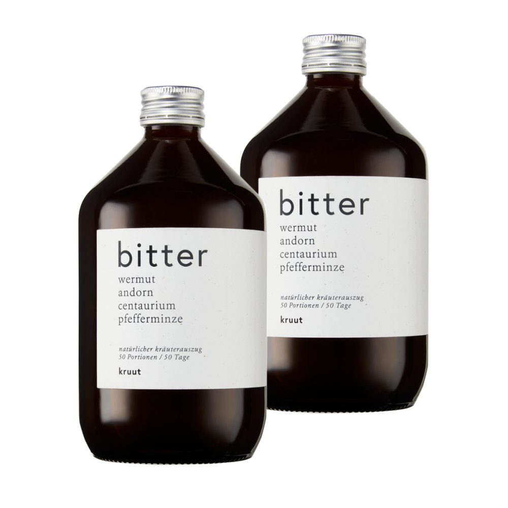 kruut Wildkräuterauszug Bitter 2 x 500 ml