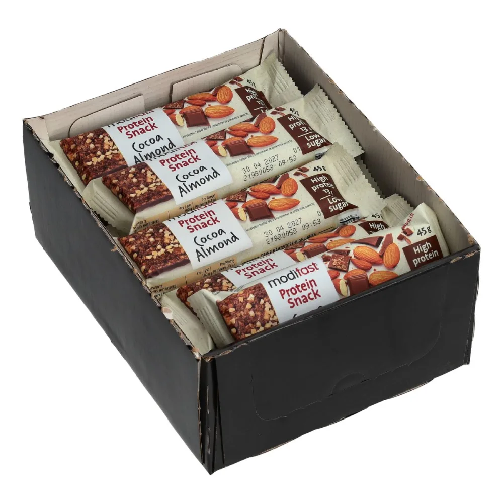 Modifast Riegel High Protein Schokolade Mandel 16 x 45 g