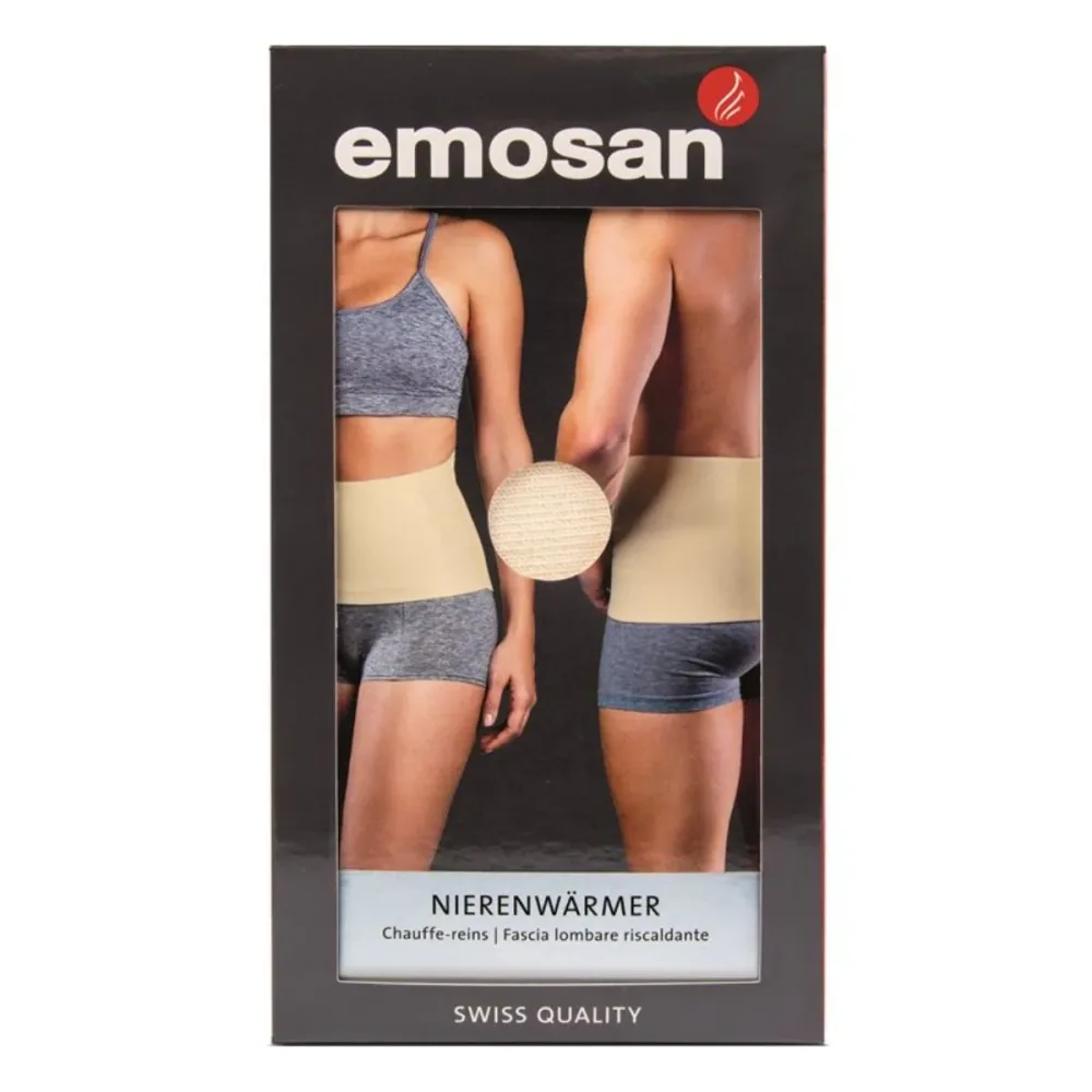Emosan Nierenwärmer anatomisch écru, Umfang 99-115cm (1 Stk)