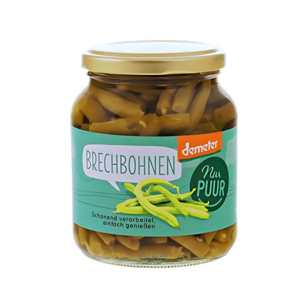 Nur Puur Brechbohnen demeter 340 g