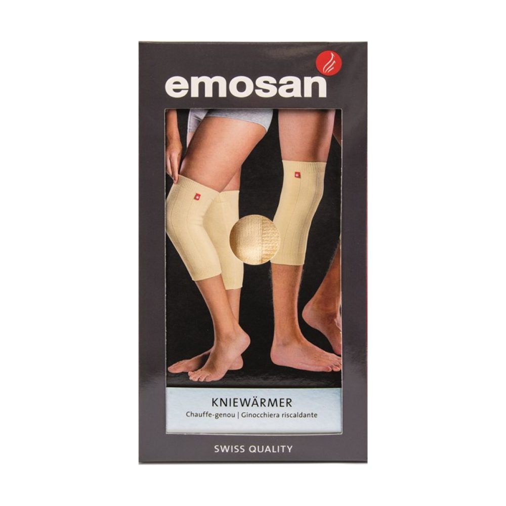 EMOSAN Kniewärmer S écru