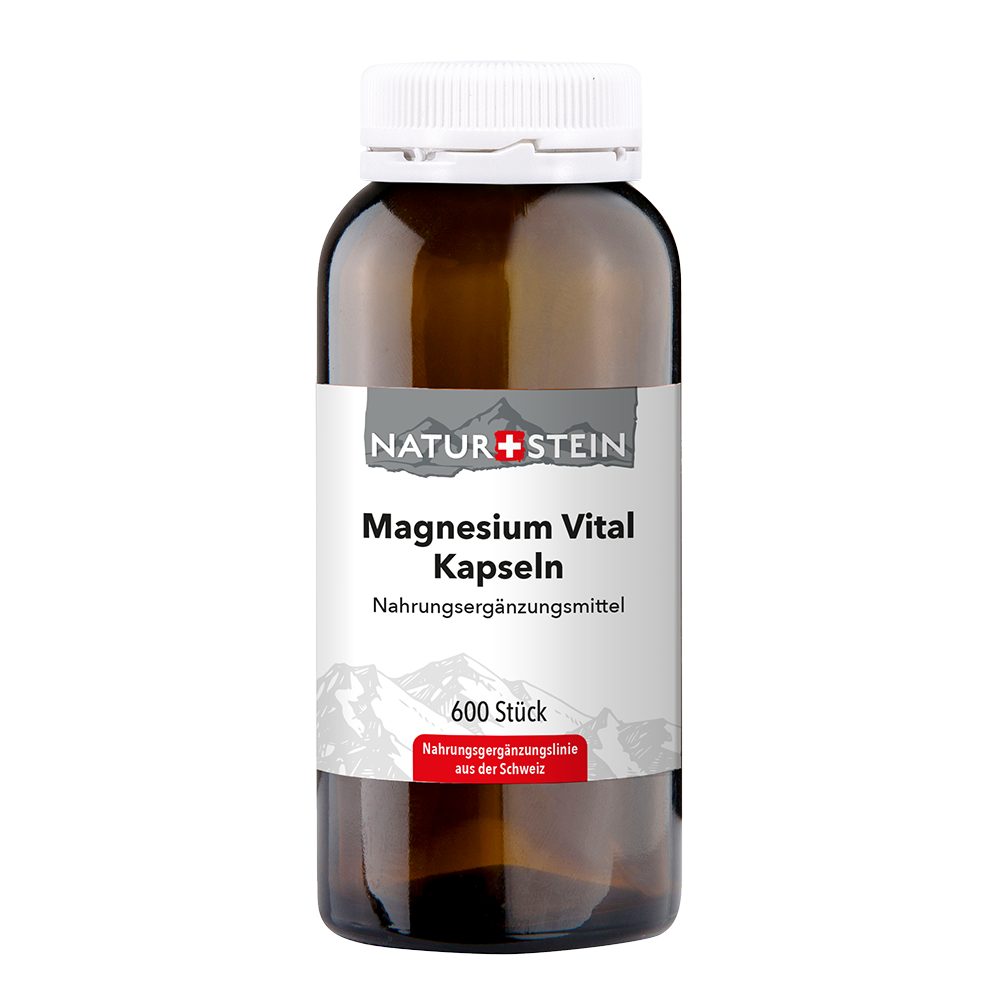 NATURSTEIN Magnesium Vital Kapseln (600 Stk)