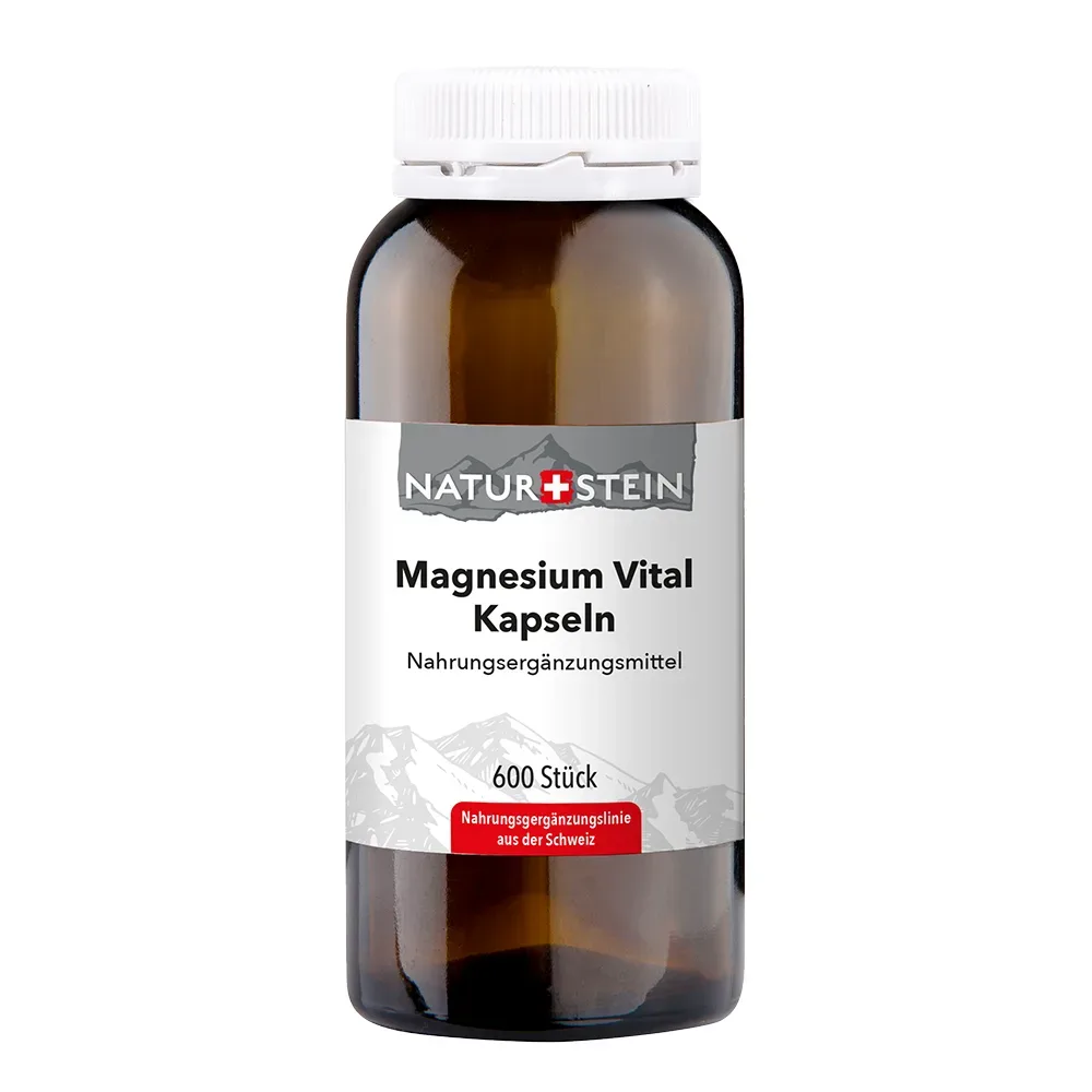 NATURSTEIN Magnesium Vital Kapseln (600 Stk)