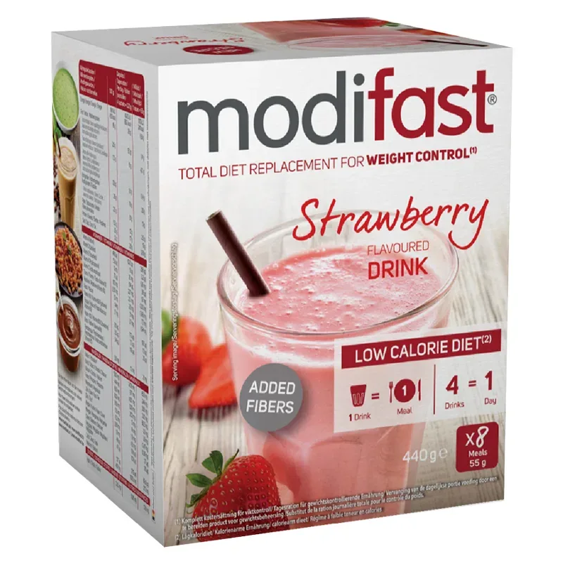 modifast Drink Erdbeere (8x55g)