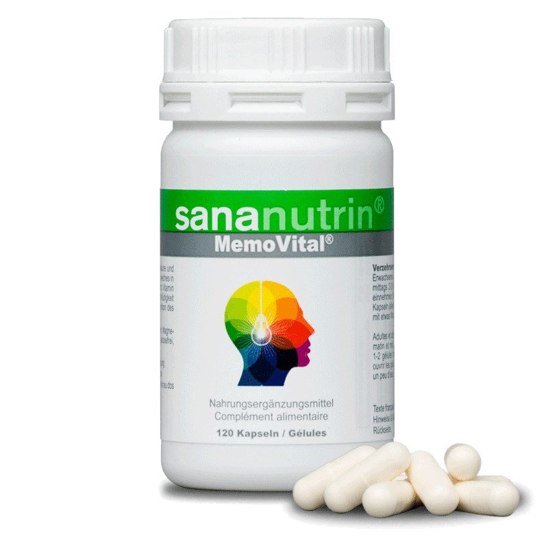 SANANUTRIN MemoVital Kapseln Dose 120 Stück