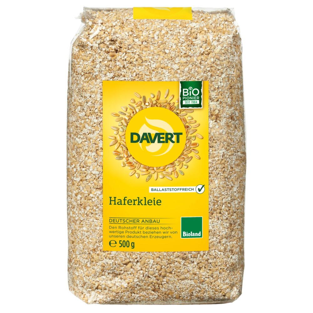 Davert Haferkleie Bioland 500 g