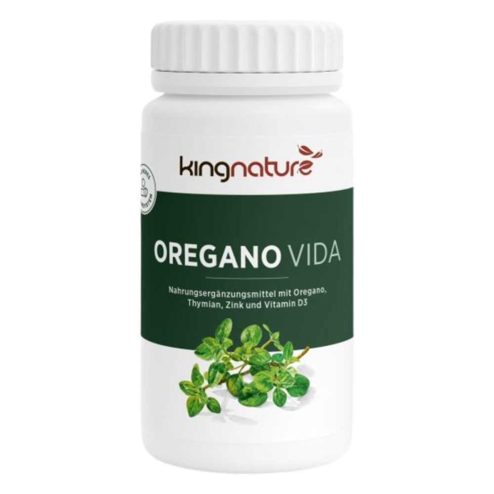 Kingnature Oregano Vida Kapseln 600 mg 60 Stück