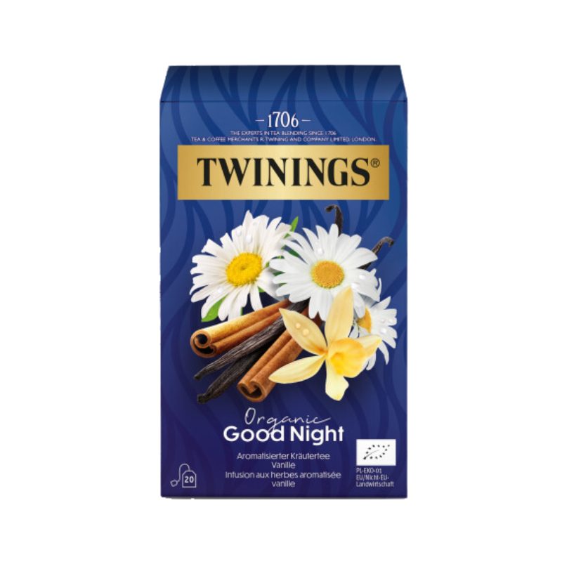 TWININGS Bio Gute Nacht 100017268 Beutel 1.7g, 20 Stk.