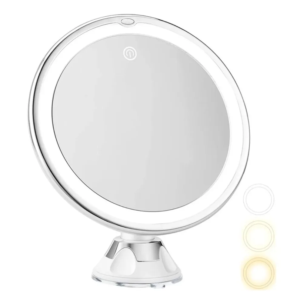 Damari LED-Wandspiegel 10-fach Sandra