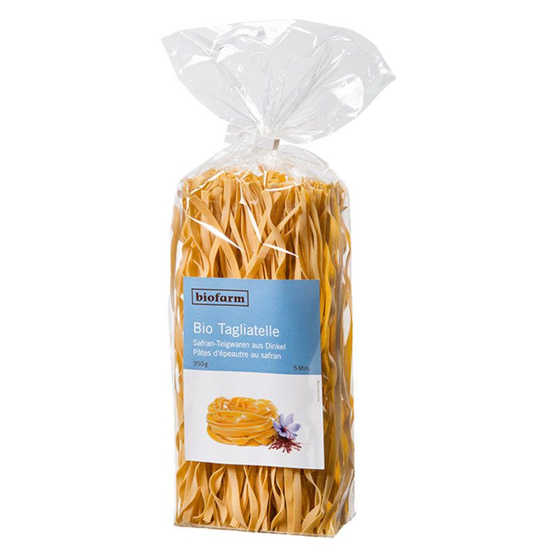 Biofarm Tagliatelle Dinkel-Safran 350 g
