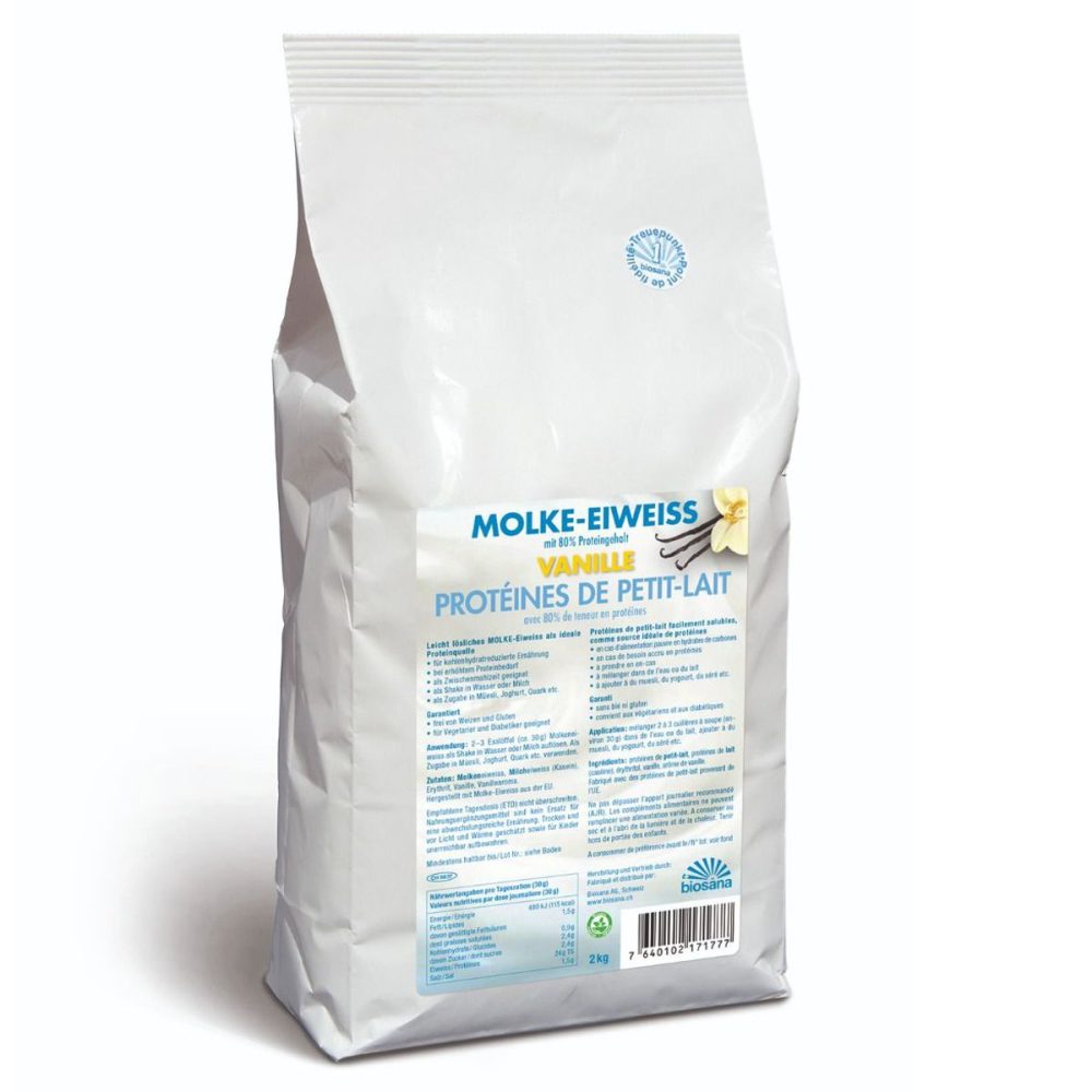 Biosana Molke Eiweiss Pulver Vanille 2 kg