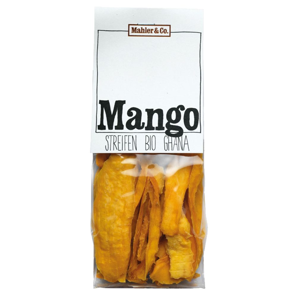 Mahler Bio Mango Streifen Ghana 125 g
